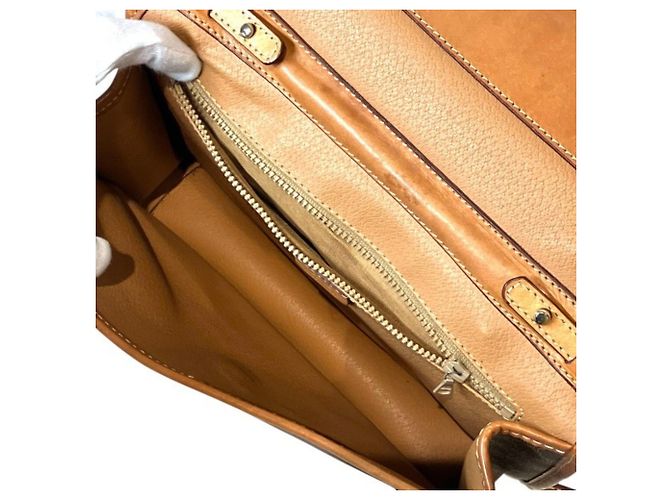 Céline Borsa a tracolla Celine motivo Macadam Marrone - vista 8