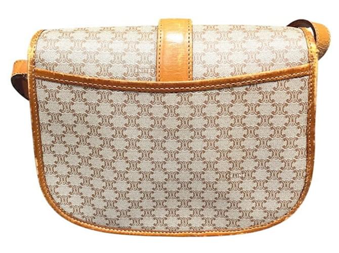 Céline Borsa a Spalla Celine Macadam Marrone - vista 2