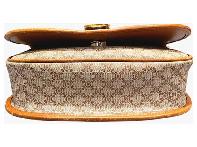 Céline Borsa a Spalla Celine Macadam Marrone - vista 3