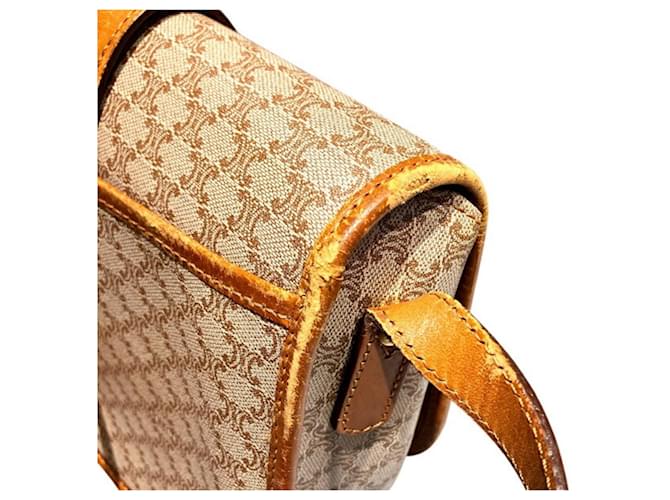 Céline Borsa a Spalla Celine Macadam Marrone - vista 7