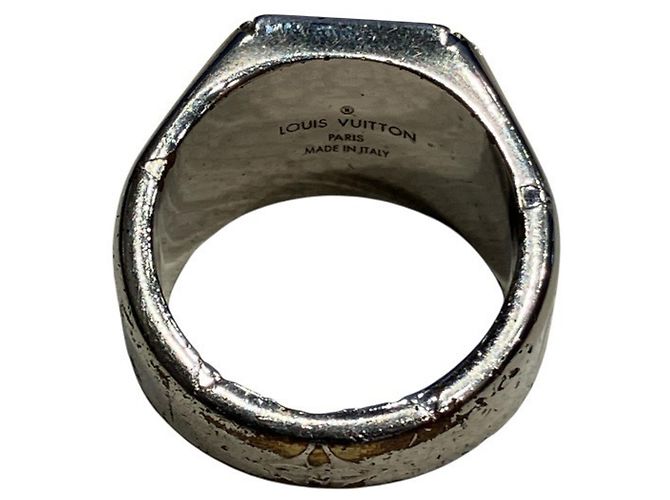 Louis Vuitton Siegelring Silber - Ansicht 3