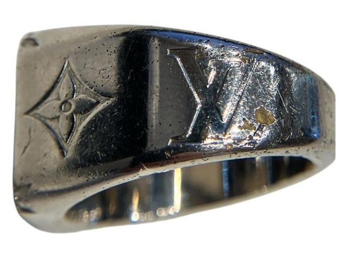 Louis Vuitton Siegelring Silber - Ansicht 9