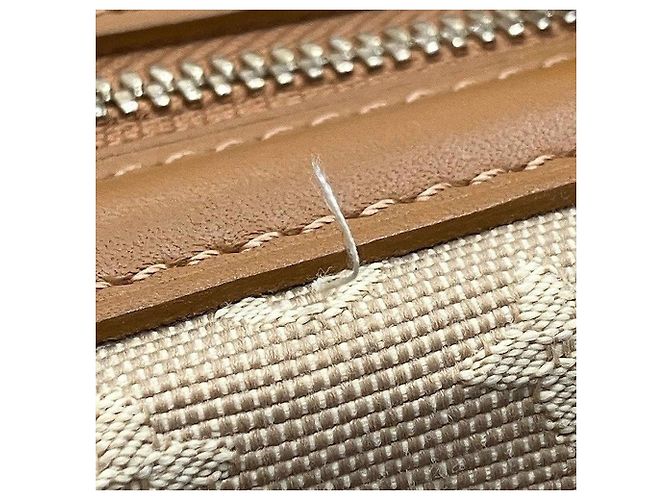 Borsa Louis Vuitton Josephine GM Beige - vista 8