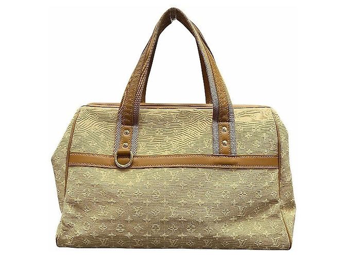 Borsa Louis Vuitton Josephine GM Beige - vista 9