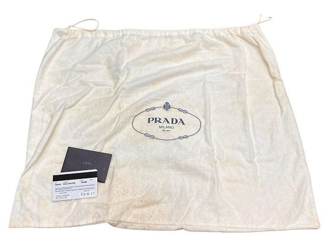Borsa Tote in tela rosa Prada Canapa da donna - vista 5