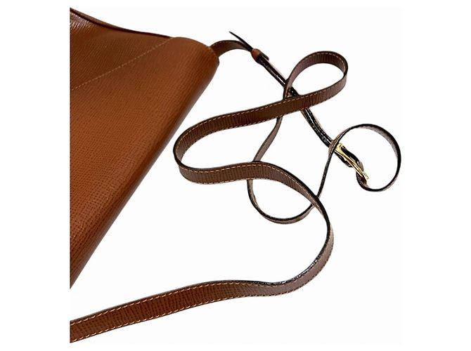 Céline Borsa a tracolla in pelle Celine Marrone - vista 6