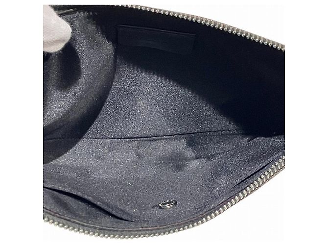 Bulgari BVLGARI BVLGARI Logo Canvas Mini Handbag Schwarz Weiß - Ansicht 6