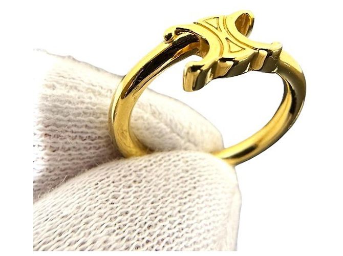 Céline Anillo Celine Triomphe ULF0234 Dorado - vista 9