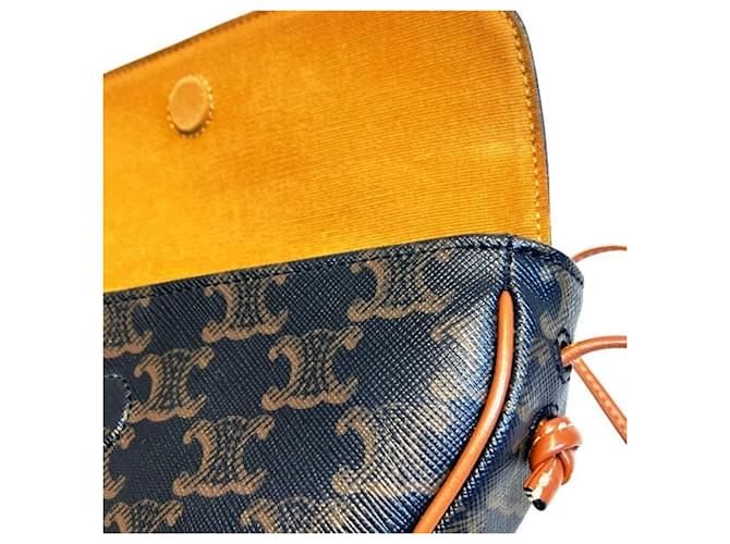 Céline Celine Triomphe Triangle Handtasche Braun - Ansicht 8