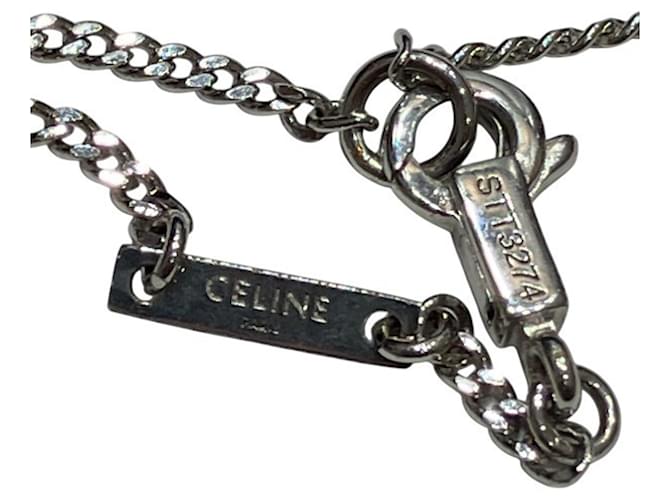 Céline Collana Triomphe di Celine con strass Argento - vista 2
