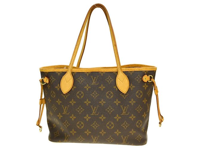 Tote Louis Vuitton Neverfull Monogram Canvas PM Marrone - vista 2