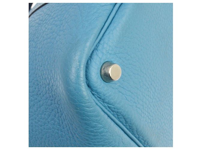Hermès Bolso Picotin Hermes Clemence PM Azul - vista 3