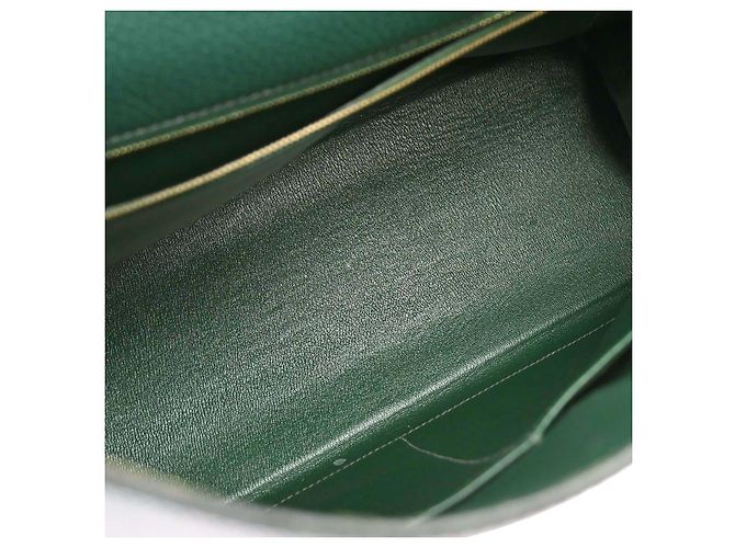 Hermès Hermes Kelly 2 Way Taurillon Clemence Verde - vista 3