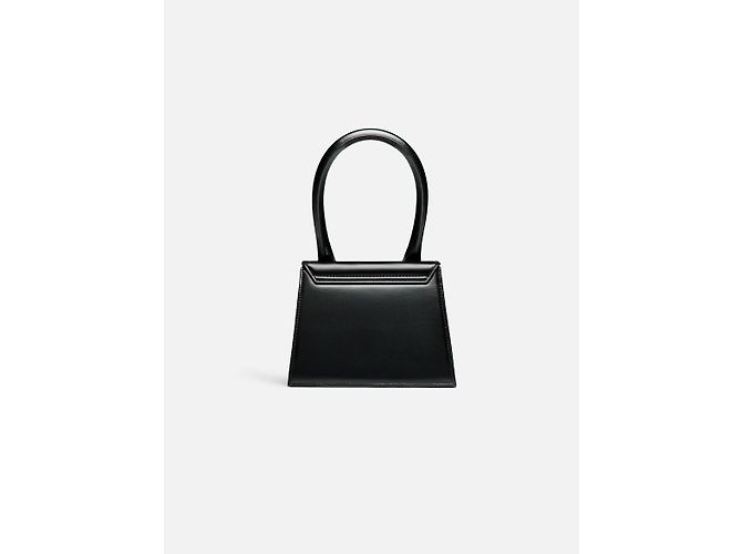 Jacquemus Le Chiquito Moyen Leather Moyen Nero - vista 2