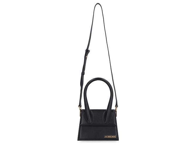 Jacquemus Le Chiquito Moyen Leather Moyen Nero - vista 3