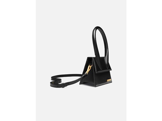 Jacquemus Le Chiquito Moyen Leather Moyen Nero - vista 4