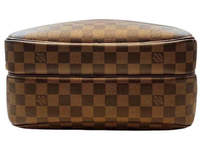 Borsa Louis Vuitton Damier Reporter PM Marrone - vista 3