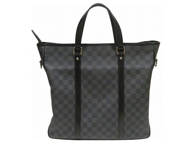 Bolso Louis Vuitton Damier Graphite Tadao PM Negro - vista 2