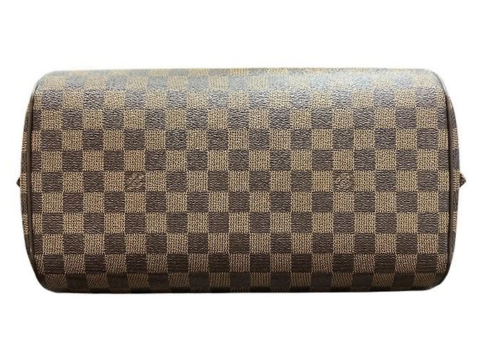 Borsa Louis Vuitton Damier Rivera MM Marrone - vista 3