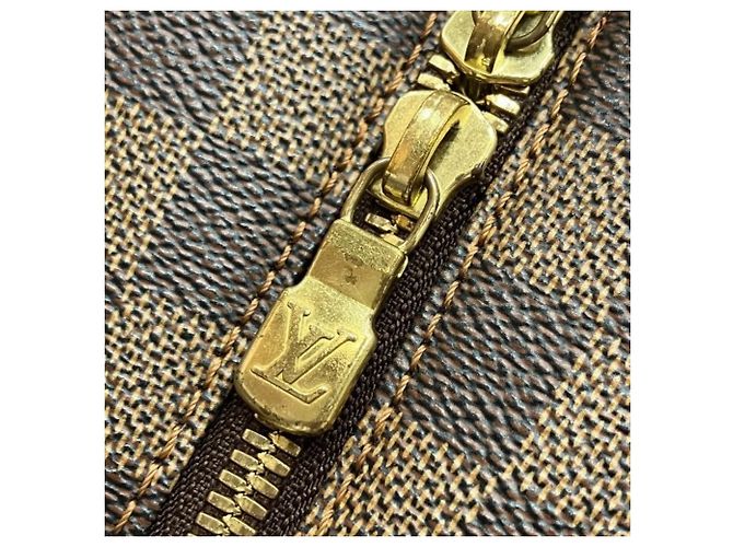Borsa Louis Vuitton Damier Rivera MM Marrone - vista 6