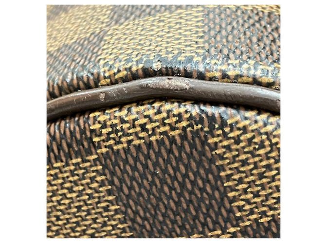 Borsa Louis Vuitton Damier Rivera MM Marrone - vista 8