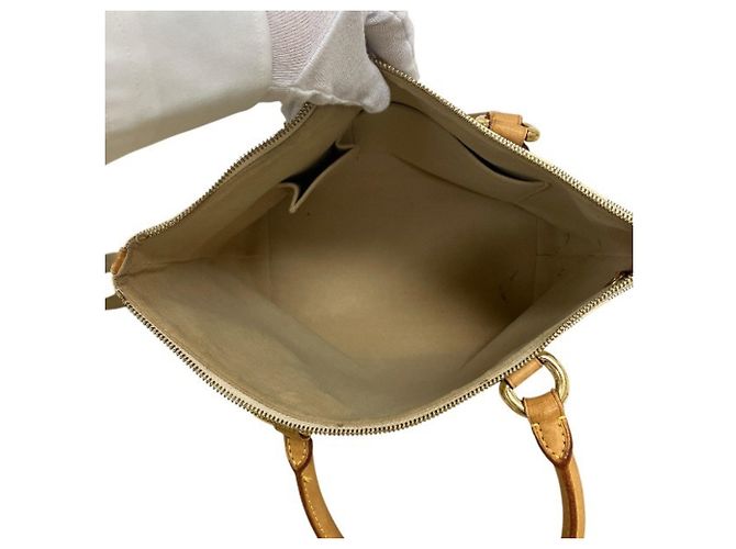 Borsa Louis Vuitton Damier Azur Saleya PM Bianco - vista 5
