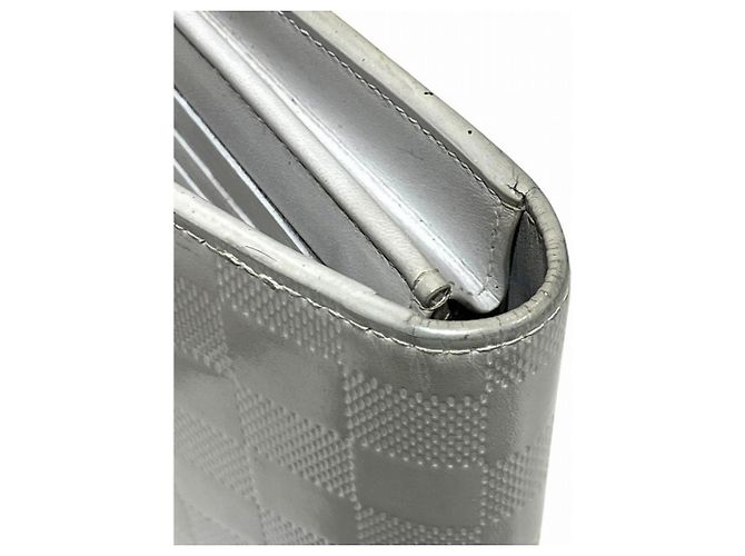 Louis Vuitton Damier Infini Portefeuille Brazza NM Long Wallet Bianco - vista 9