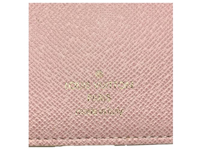 Louis Vuitton Damier Azur Portefeuille Victorine Portemonnaie Pink - Ansicht 4