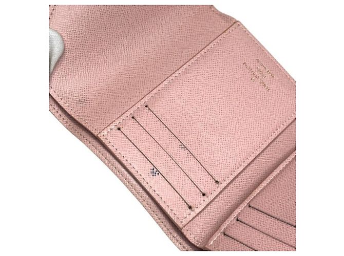 Louis Vuitton Damier Azur Portefeuille Victorine Portemonnaie Pink - Ansicht 7