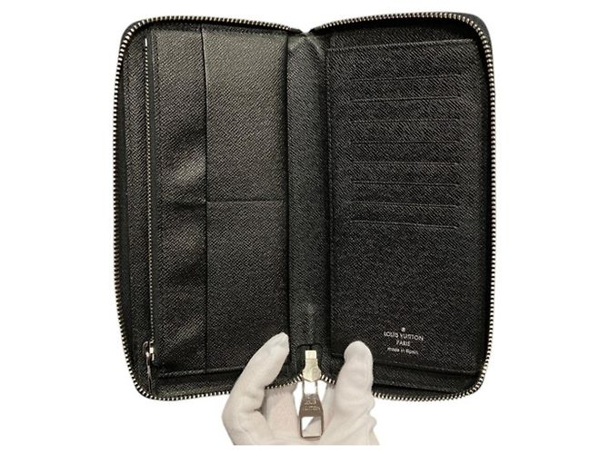Louis Vuitton Damier Graphite Zippy Wallet Schwarz - Ansicht 3