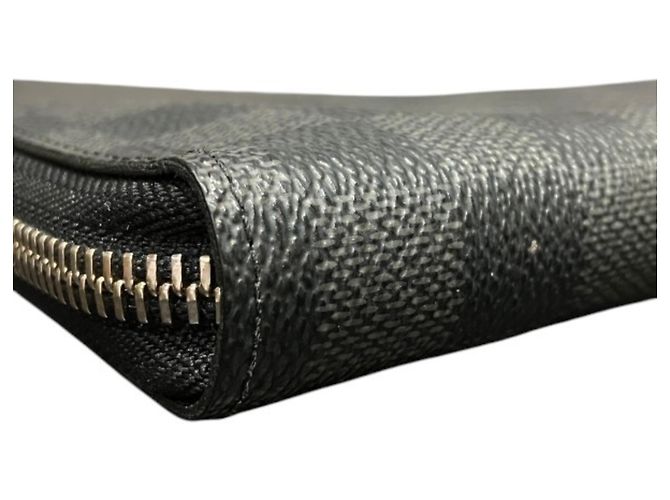 Louis Vuitton Damier Graphite Zippy Wallet Schwarz - Ansicht 9