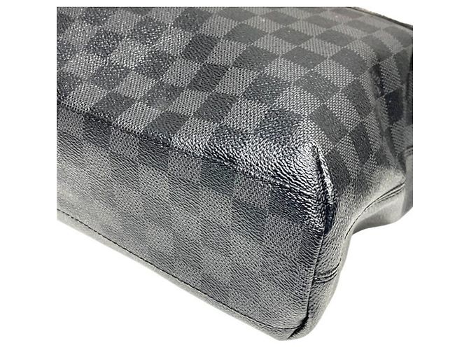 Borsa Louis Vuitton Damier Graphite Mick MM Nero - vista 5
