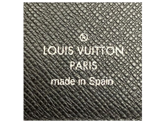 Louis Vuitton Damier Graphite Portefeuille Brazza Nero - vista 4