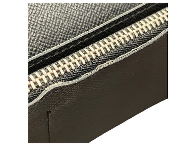 Louis Vuitton Damier Graphite Portefeuille Brazza Nero - vista 7