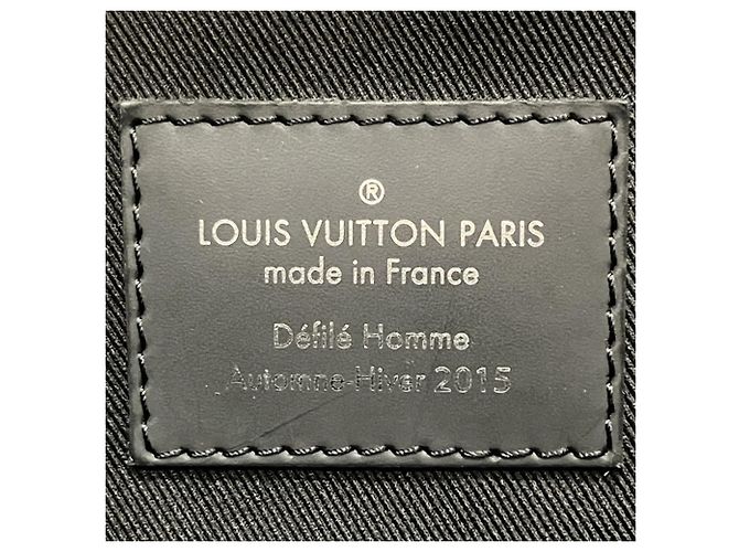 Borsa Louis Vuitton Damier Graphite Christopher Nemeth Tadao PM Marrone Nero Bianco - vista 4