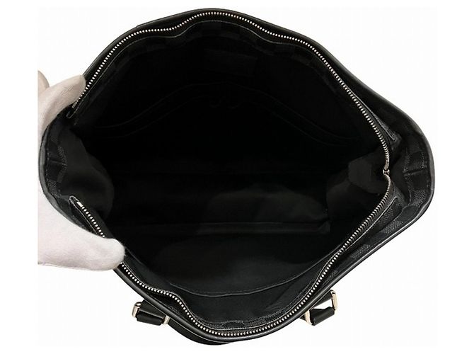 Borsa Louis Vuitton Damier Graphite Christopher Nemeth Tadao PM Marrone Nero Bianco - vista 7