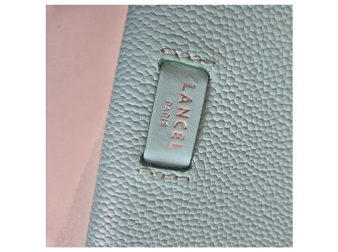 Cartera Lancel Ninon de Cuero con Cremallera Azul Azul claro - vista 3