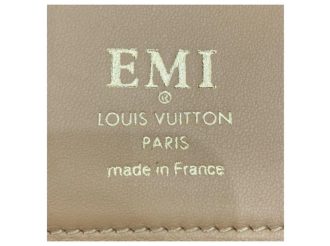 Louis Vuitton Taurillon LV Vertikaler Long Wallet Schwarz - Ansicht 4