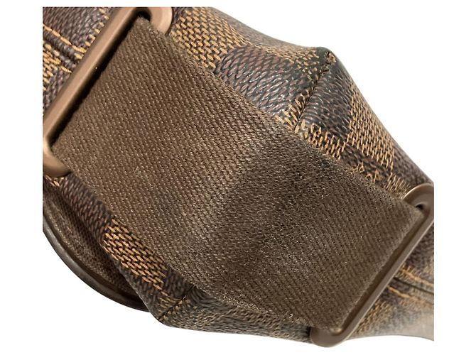 Borsa a Spalla Louis Vuitton Brooklyn PM Marrone - vista 5