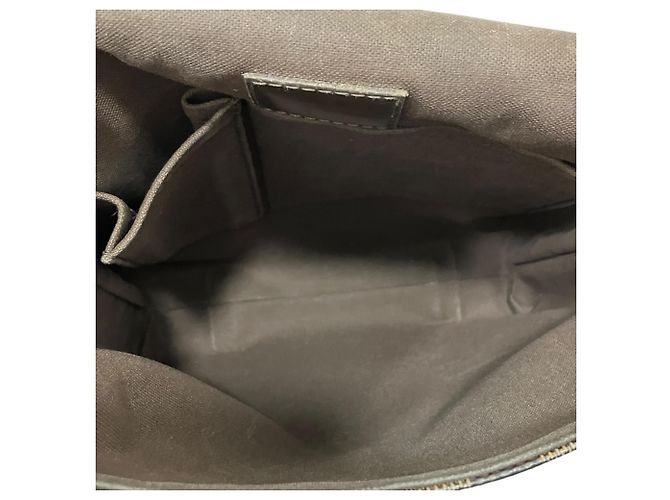 Borsa a Spalla Louis Vuitton Brooklyn PM Marrone - vista 7