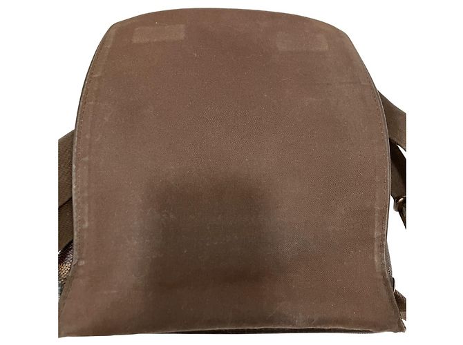 Borsa a Spalla Louis Vuitton Brooklyn PM Marrone - vista 8