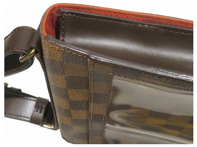 Borsa a Spalla Louis Vuitton Portobello Marrone - vista 7