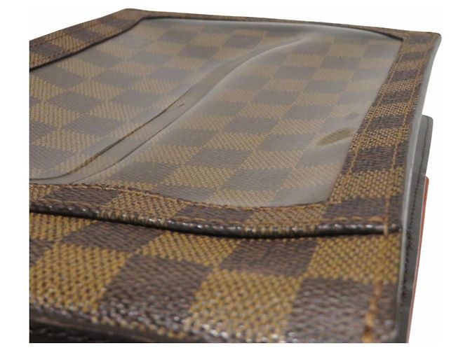 Borsa a Spalla Louis Vuitton Portobello Marrone - vista 8
