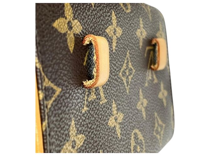 Clutch Pochette Florentine Louis Vuitton Marrone - vista 7