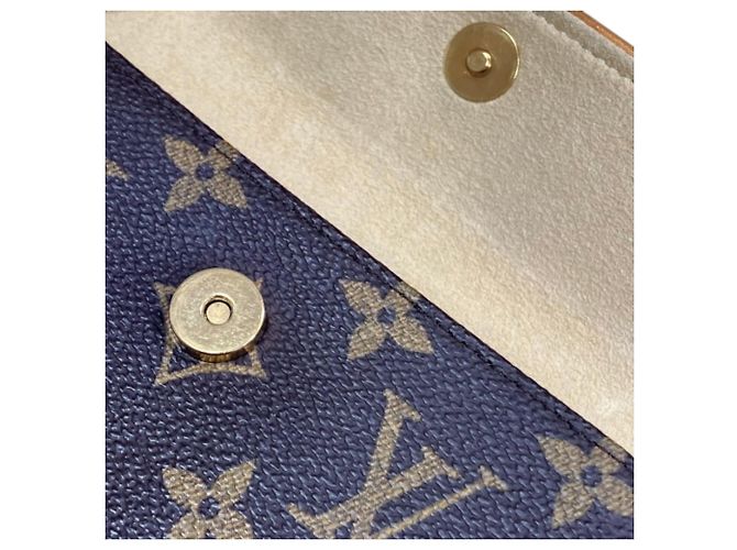 Clutch Pochette Florentine Louis Vuitton Marrone - vista 9