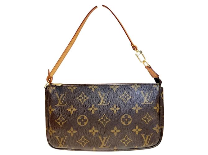 Louis Vuitton Pochette Accessoires Monogram Canvas Marrone - vista 2