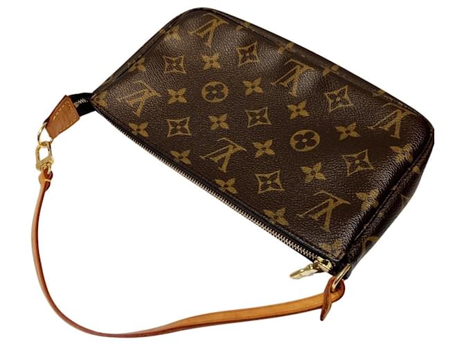 Louis Vuitton Pochette Accessoires Monogram Canvas Marrone - vista 8