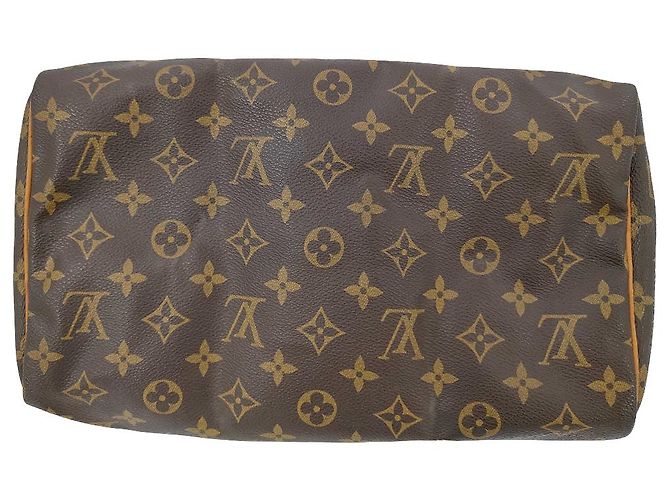 Borsa Louis Vuitton Speedy Monogram Canvas 30 Marrone - vista 5
