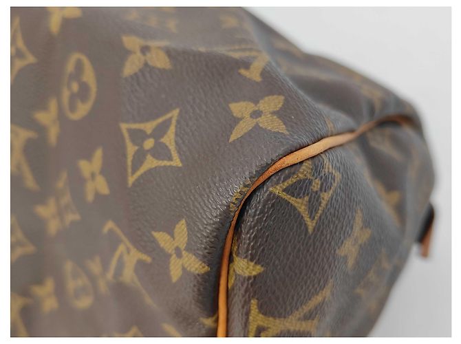 Borsa Louis Vuitton Speedy Monogram Canvas 30 Marrone - vista 6