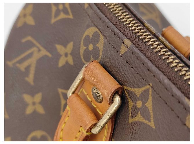 Borsa Louis Vuitton Speedy Monogram Canvas 30 Marrone - vista 7